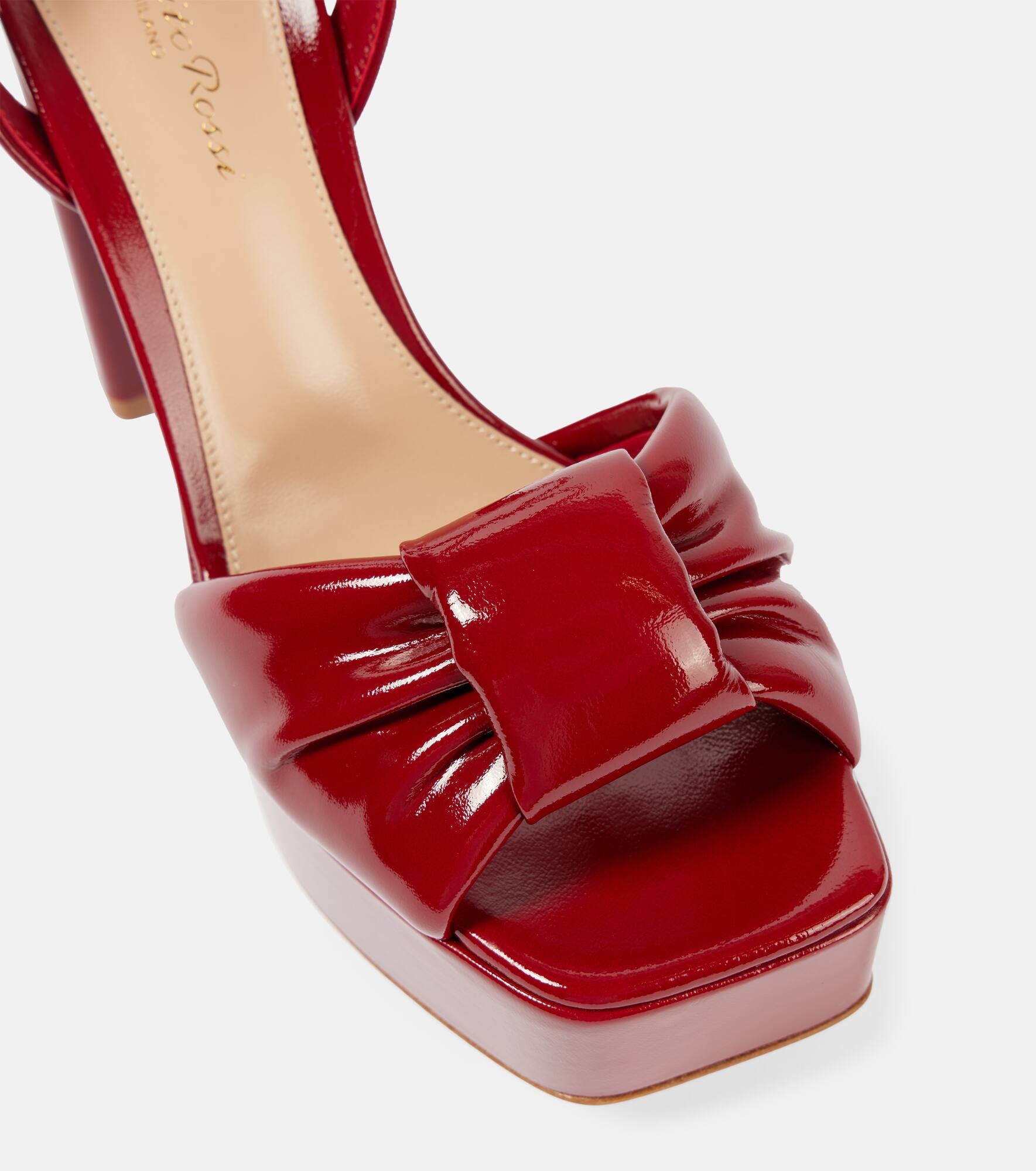 Paradì leather platform sandals - 6