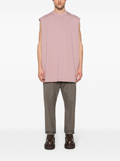 Rick Owens pressed-crease tapered trousers outlook