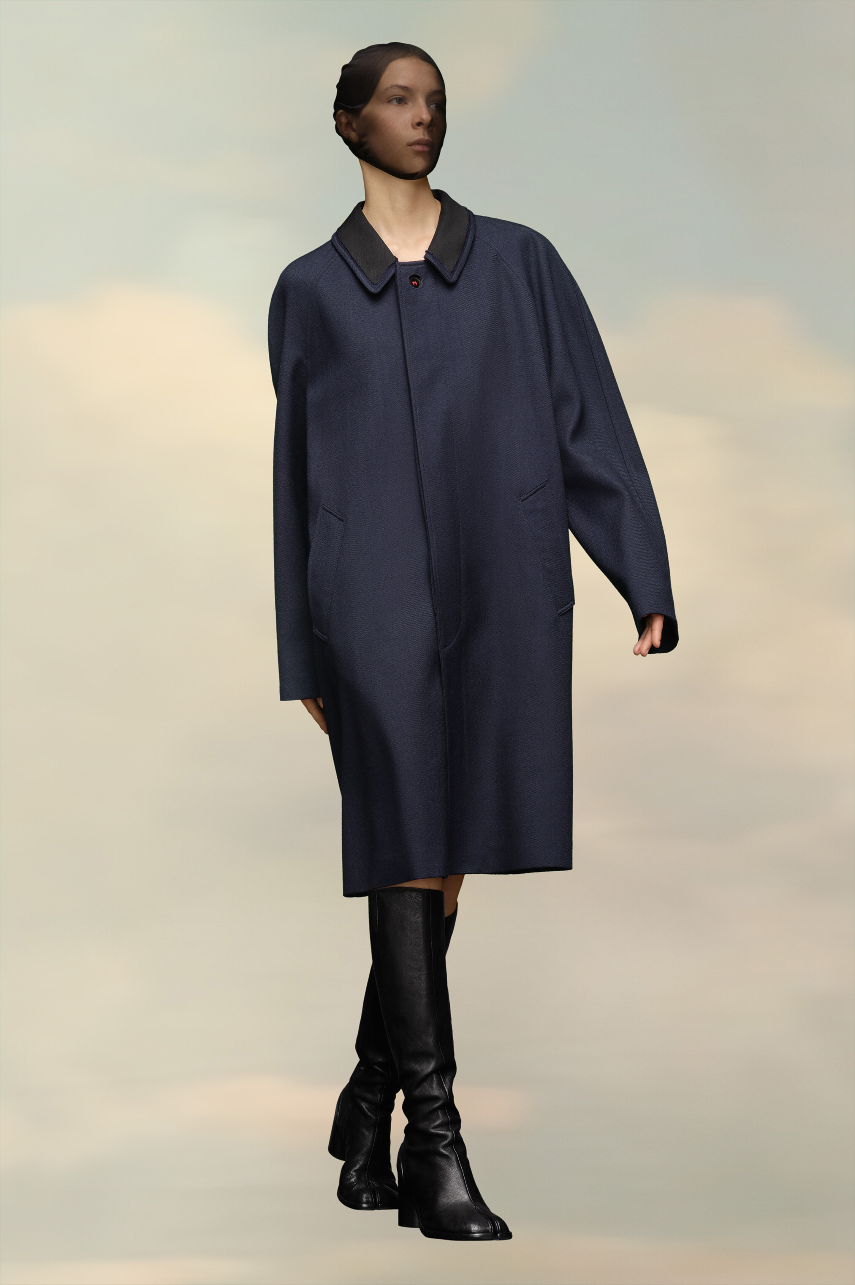 Wool viscose coat - 3