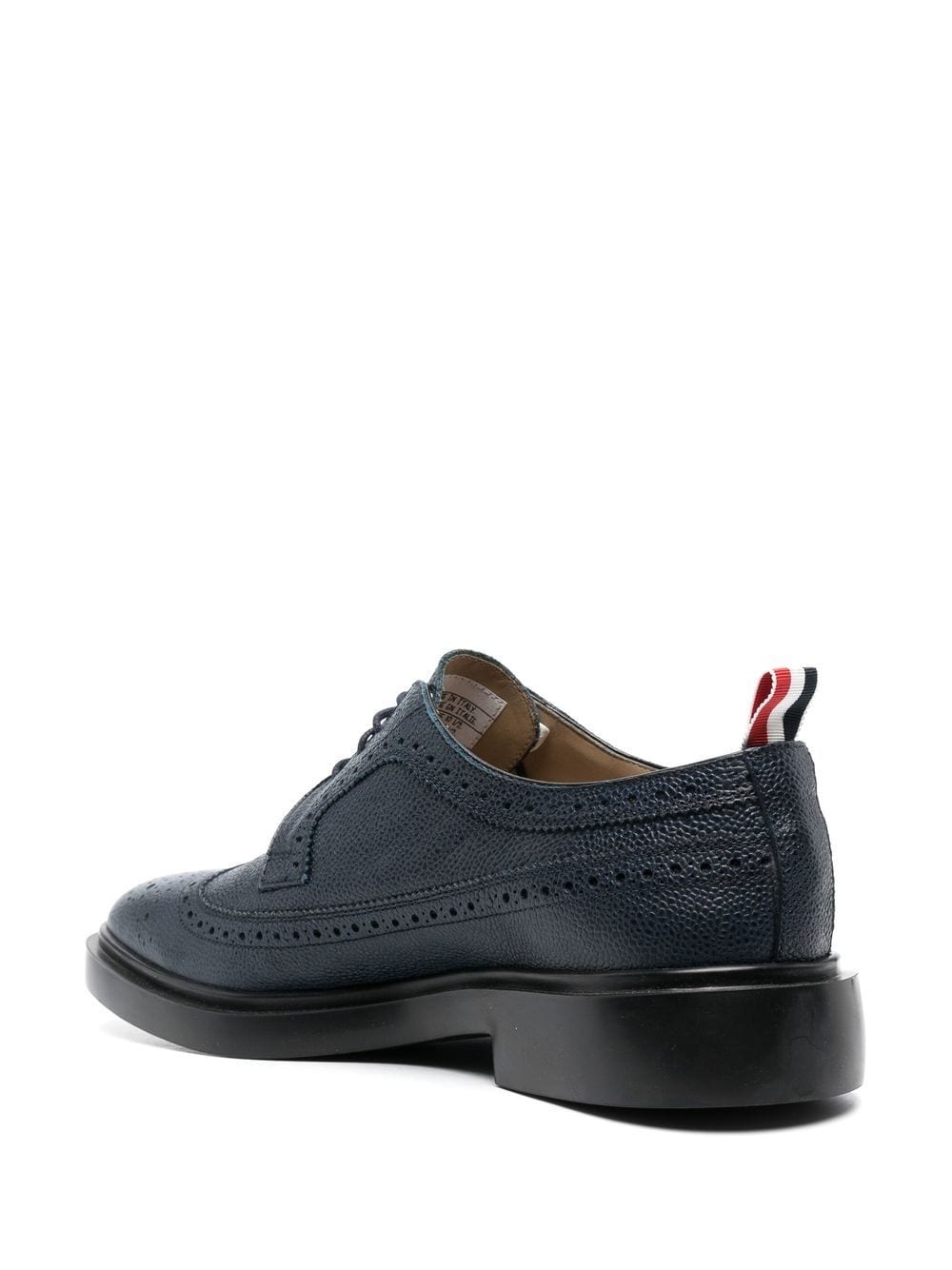 pebbled leather longwing brogues - 3