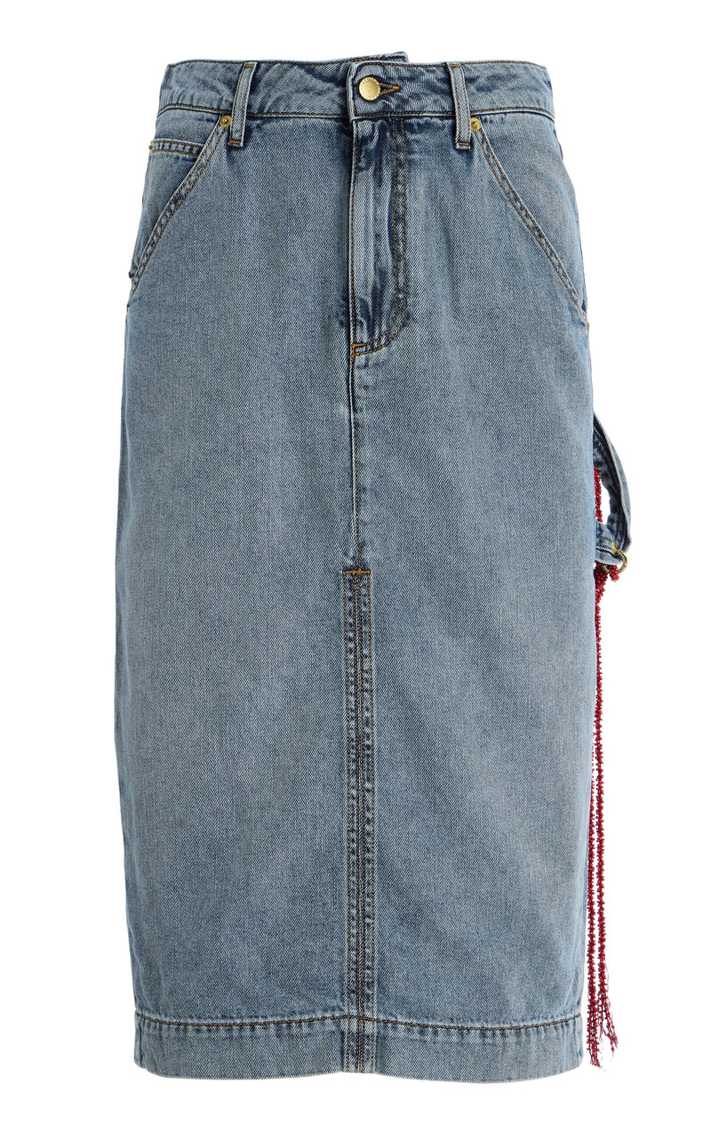 Denim Skirt medium wash 1