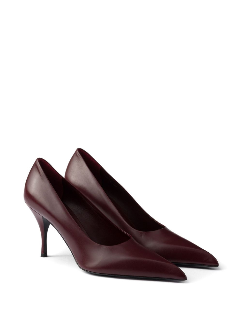 85mm leather pumps - 2