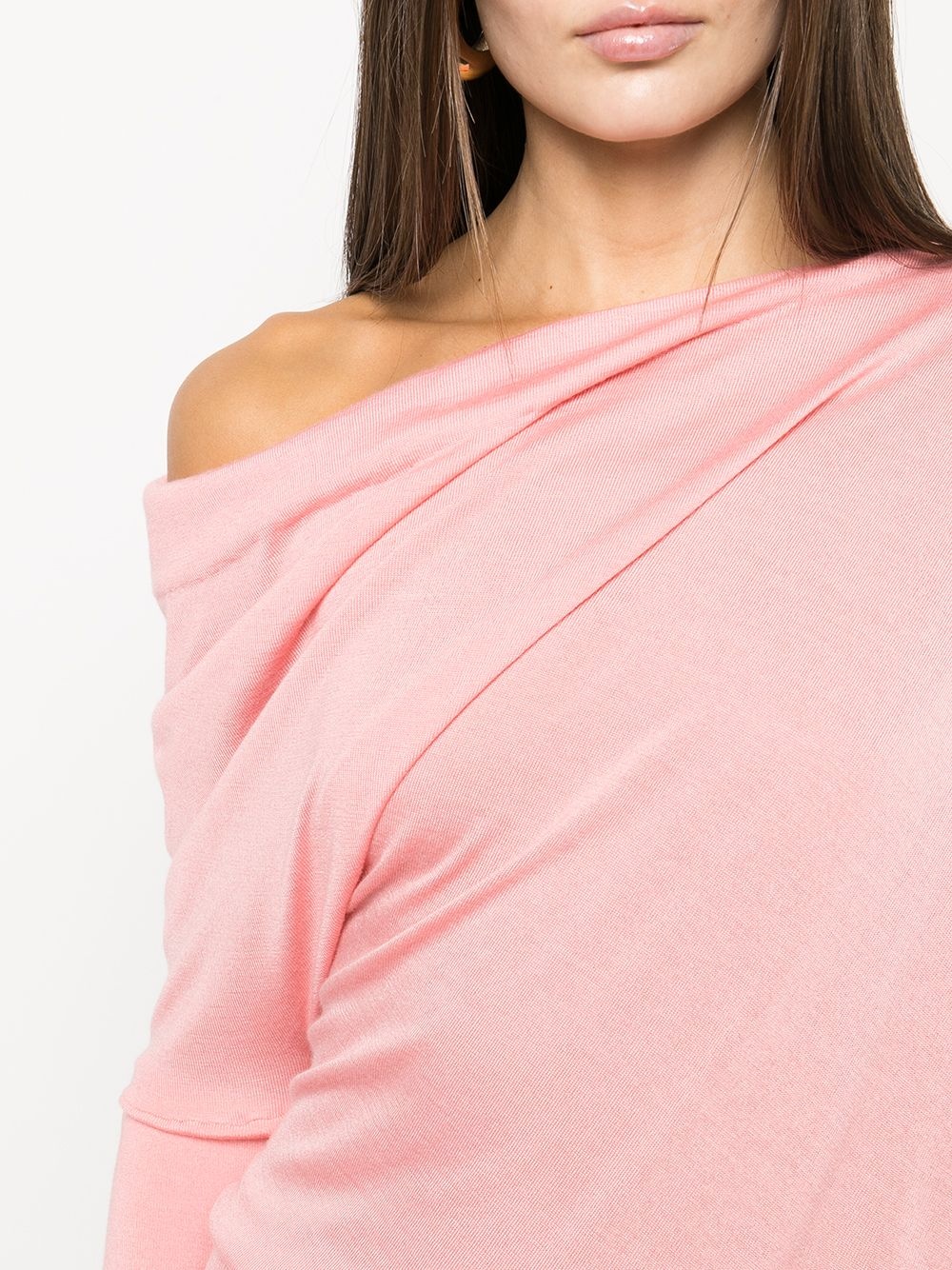 one-shoulder asymmetric jumper - 5