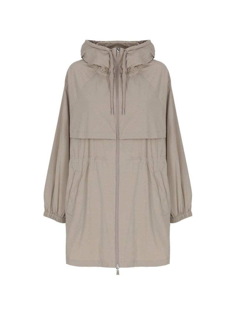 hooded zip-up parka coat 1