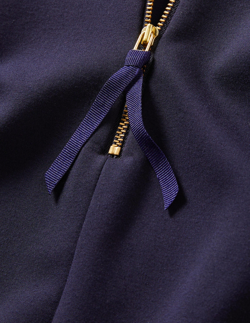 Hampshire Ponte Skirt-Navy 1