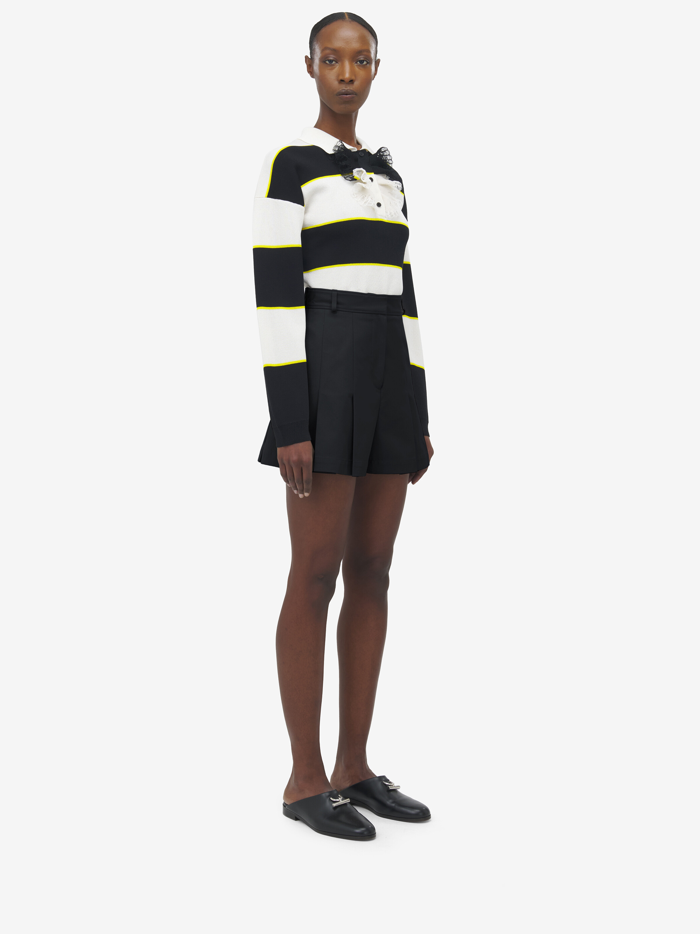 Pleated Shorts - 3