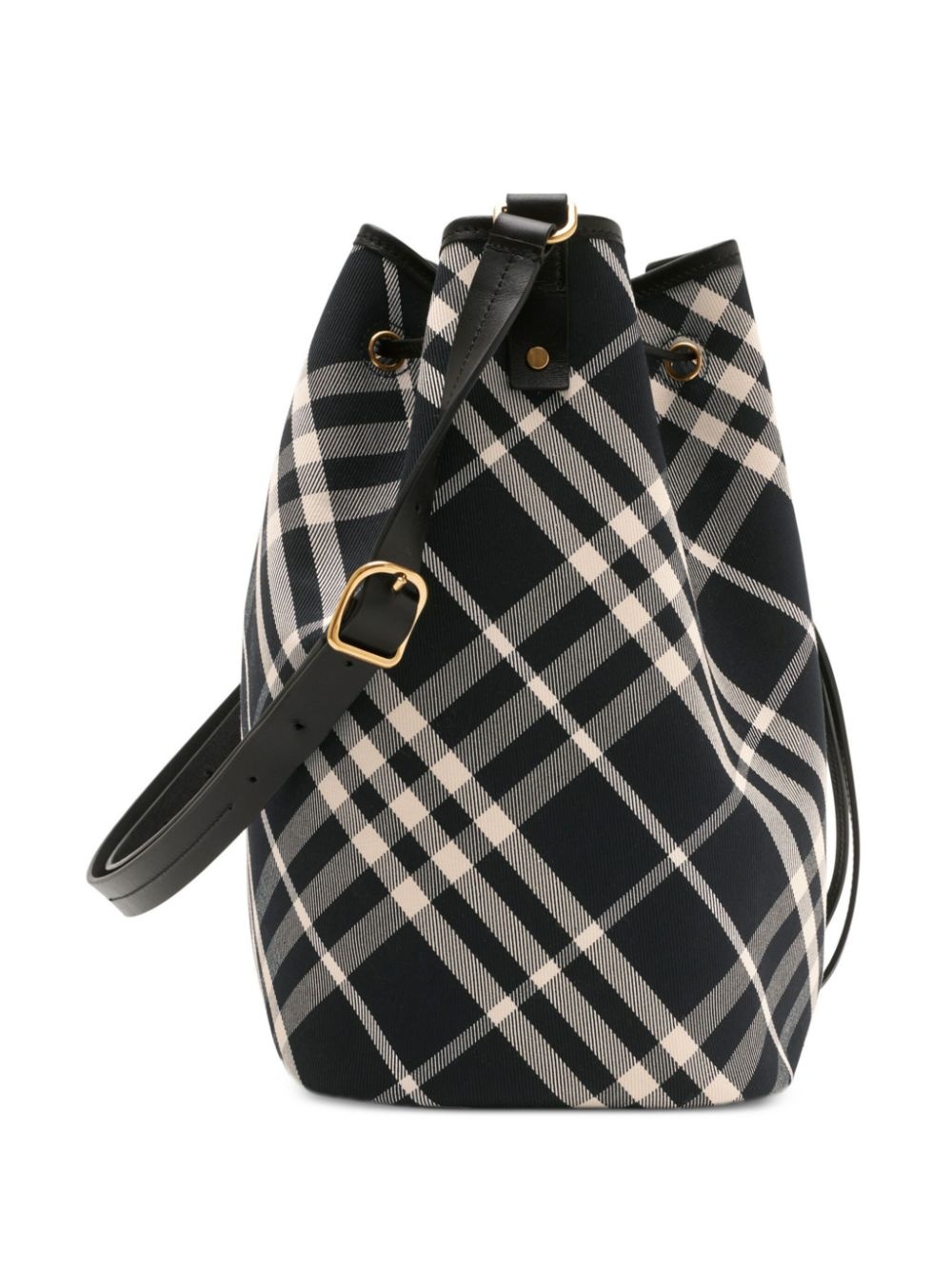 medium Check bucket bag - 4