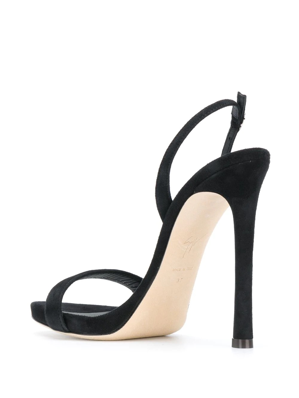 open-toe strappy heeled sandals - 3