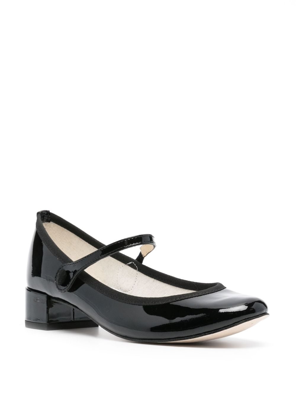 Lio Mary Jane 35mm leather pumps - 2
