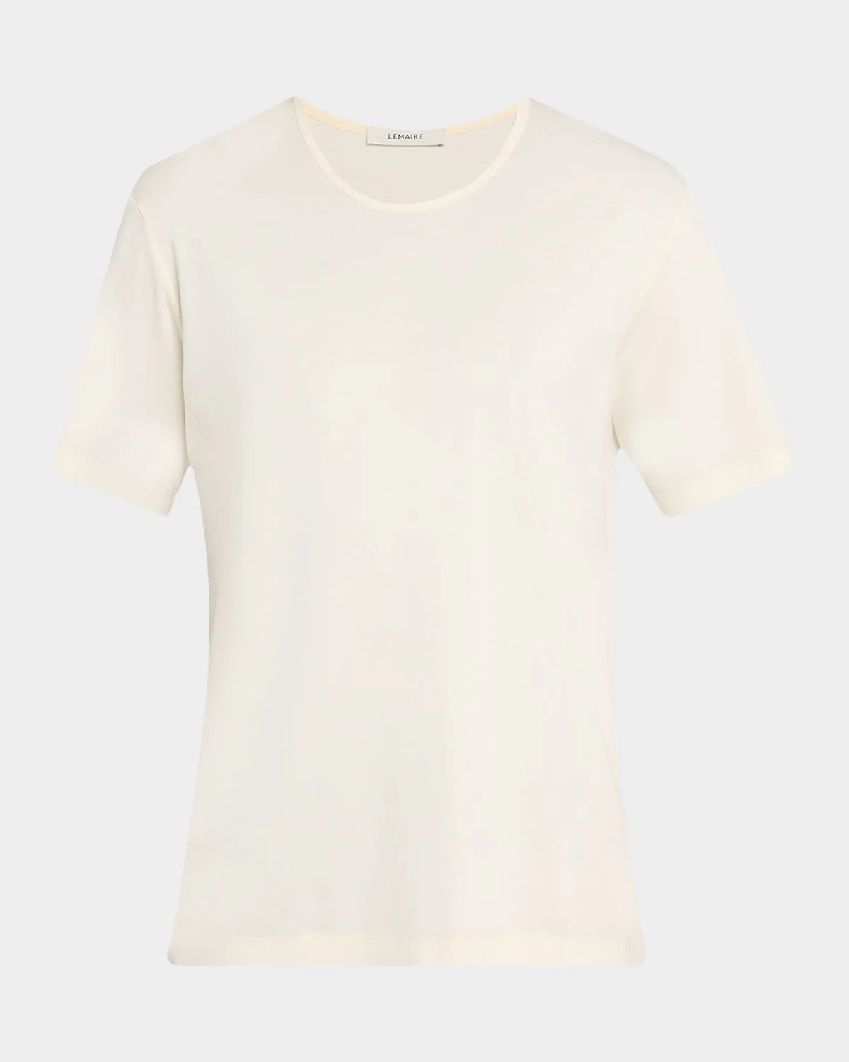 Men & apos;s Rib Cotton Relaxed U-Neck T-Shirt - 1