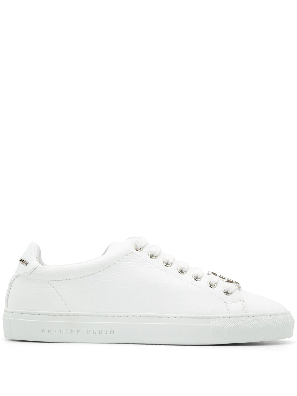 hexagon logo low-top sneakers - 1