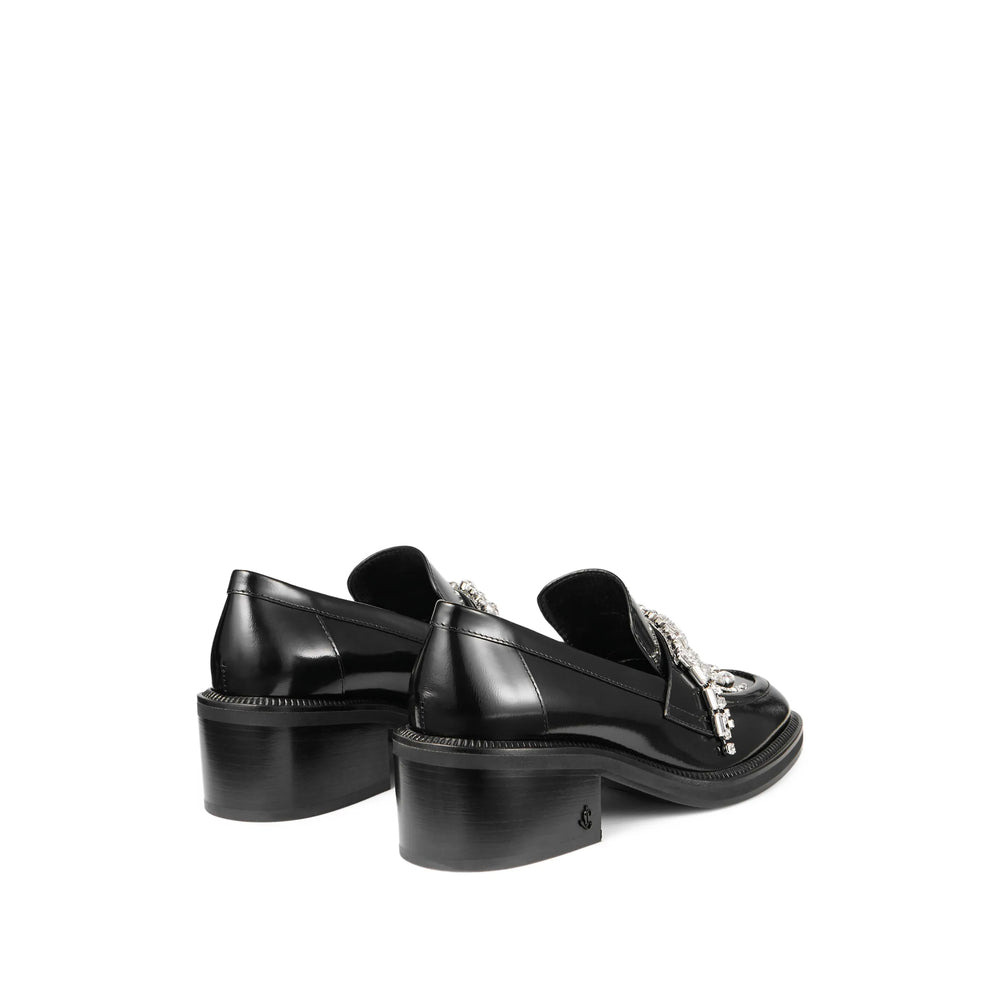 Jimmy Choo Black Loafers Women - 5