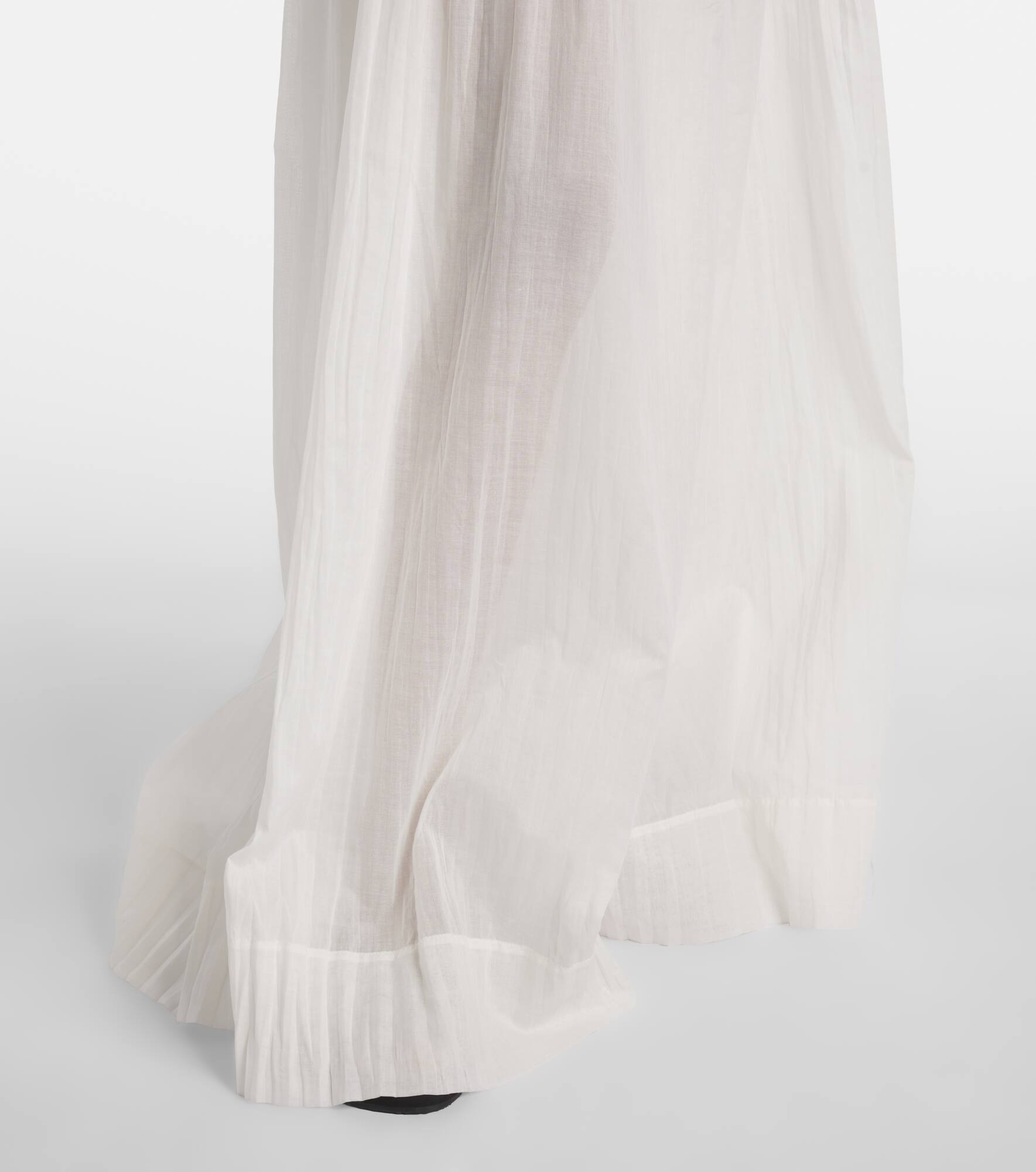 Hypnosta cotton wide-leg pants - 5