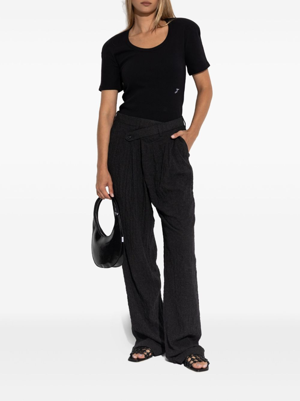 dropped-crotch trousers - 2