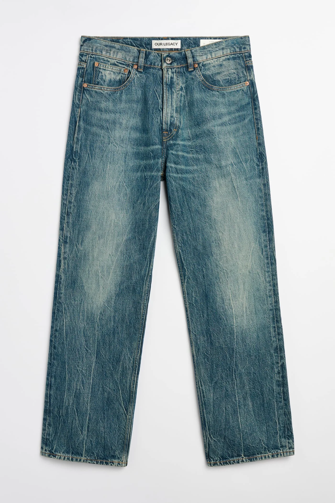 Third Cut River Blue Wash Denim - 1