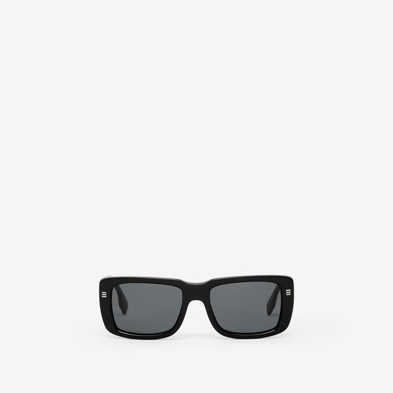 Logo Detail Rectangular Frame Sunglasses 1