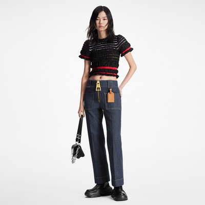Louis Vuitton XXL Zipper Straight-Cut Jeans outlook
