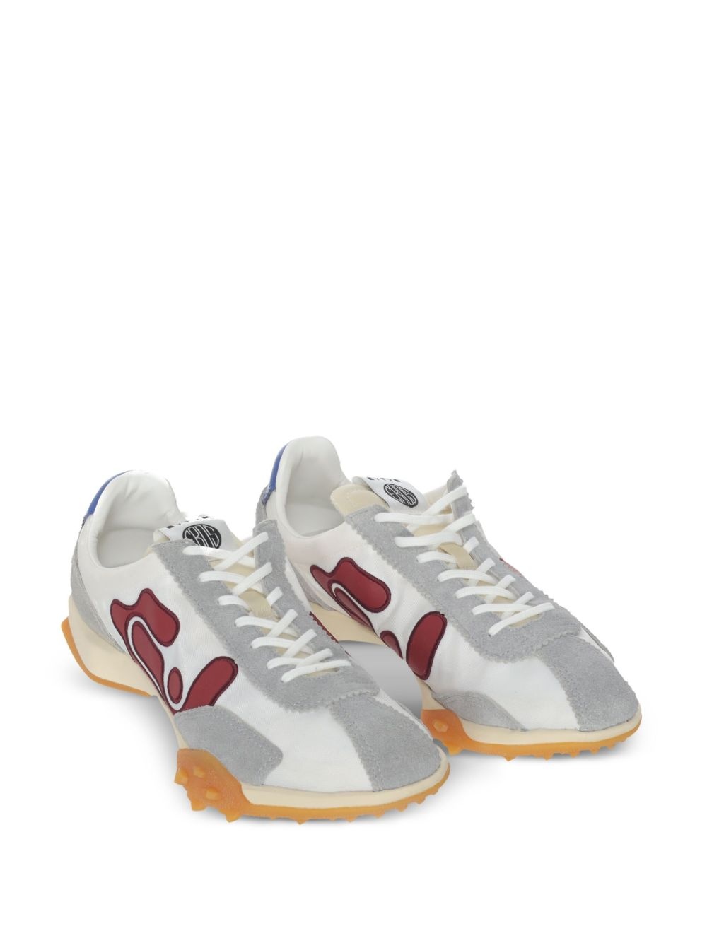 Eros panelled suede sneakers - 2