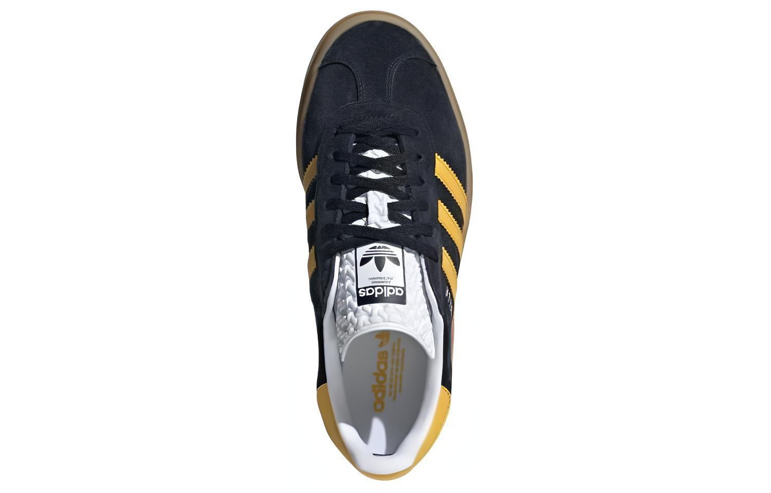 (WMNS) adidas Gazelle Bold 'Black Bold Gold' IE0422 - 4