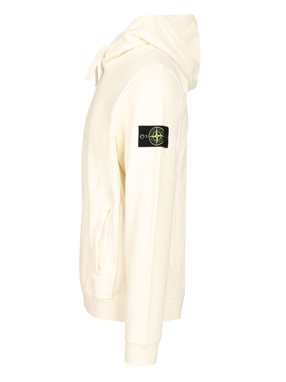 Organic Cotton Hoodie Sweatshirts White - 3