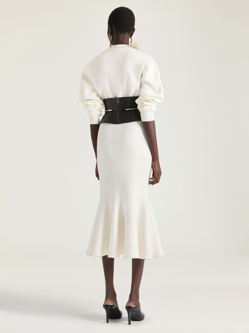 Givenchy PINCH CORSET BELT IN NAPPA LEATHER outlook