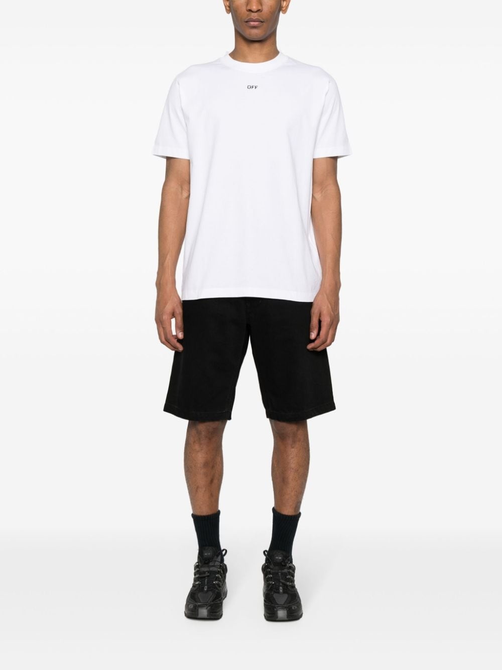 logo-print cotton T-shirt - 2