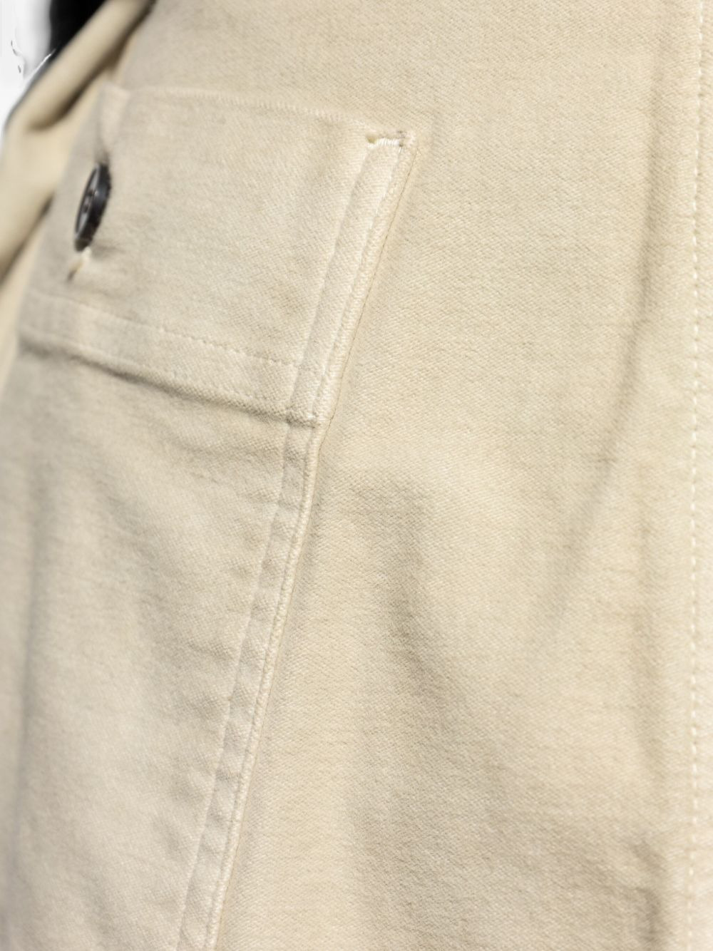 button-fly cotton trousers - 5