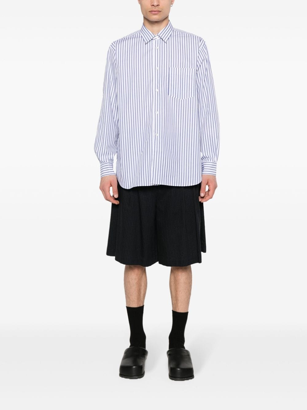striped cotton shirt - 2