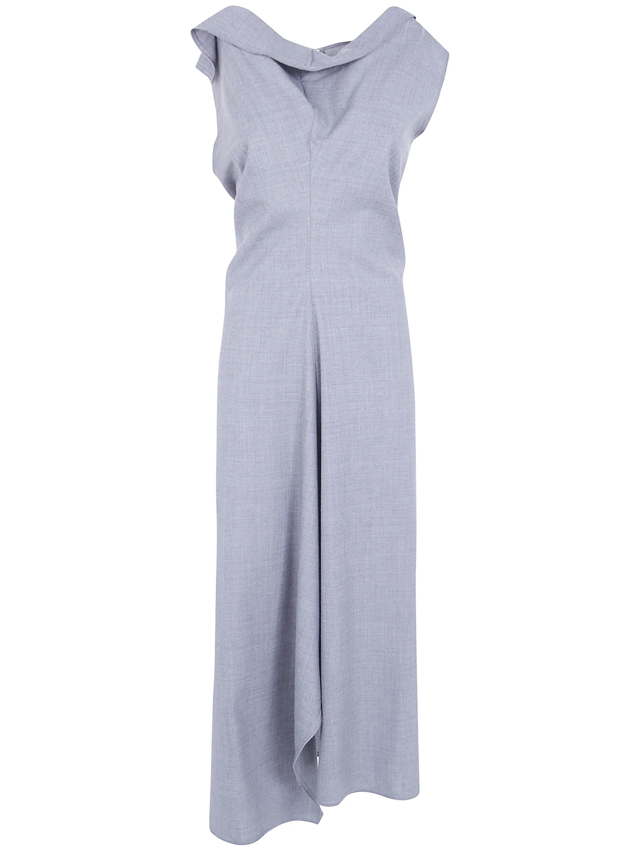 Tailored Midi Dress "Draped" - 1
