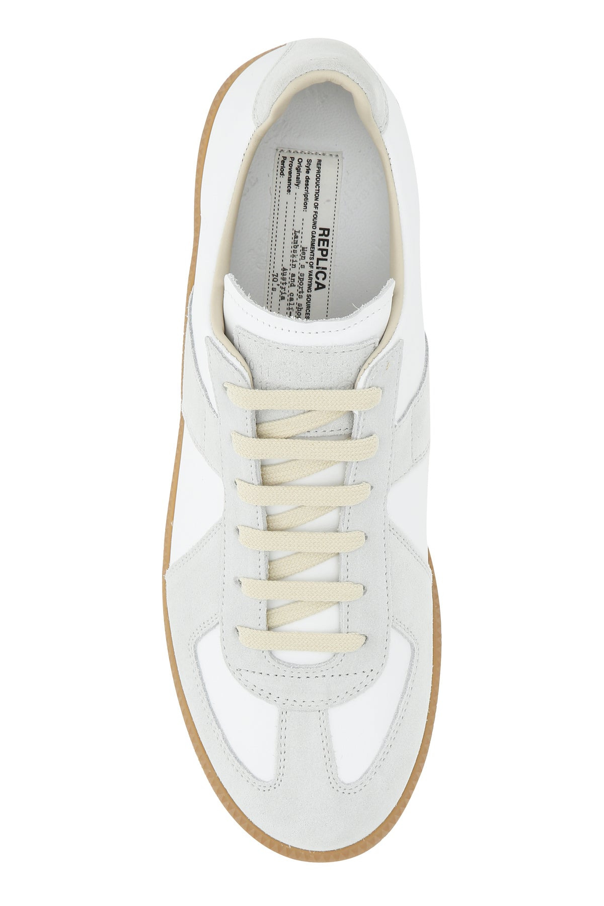 Multicolor leather Replica sneakers - 4