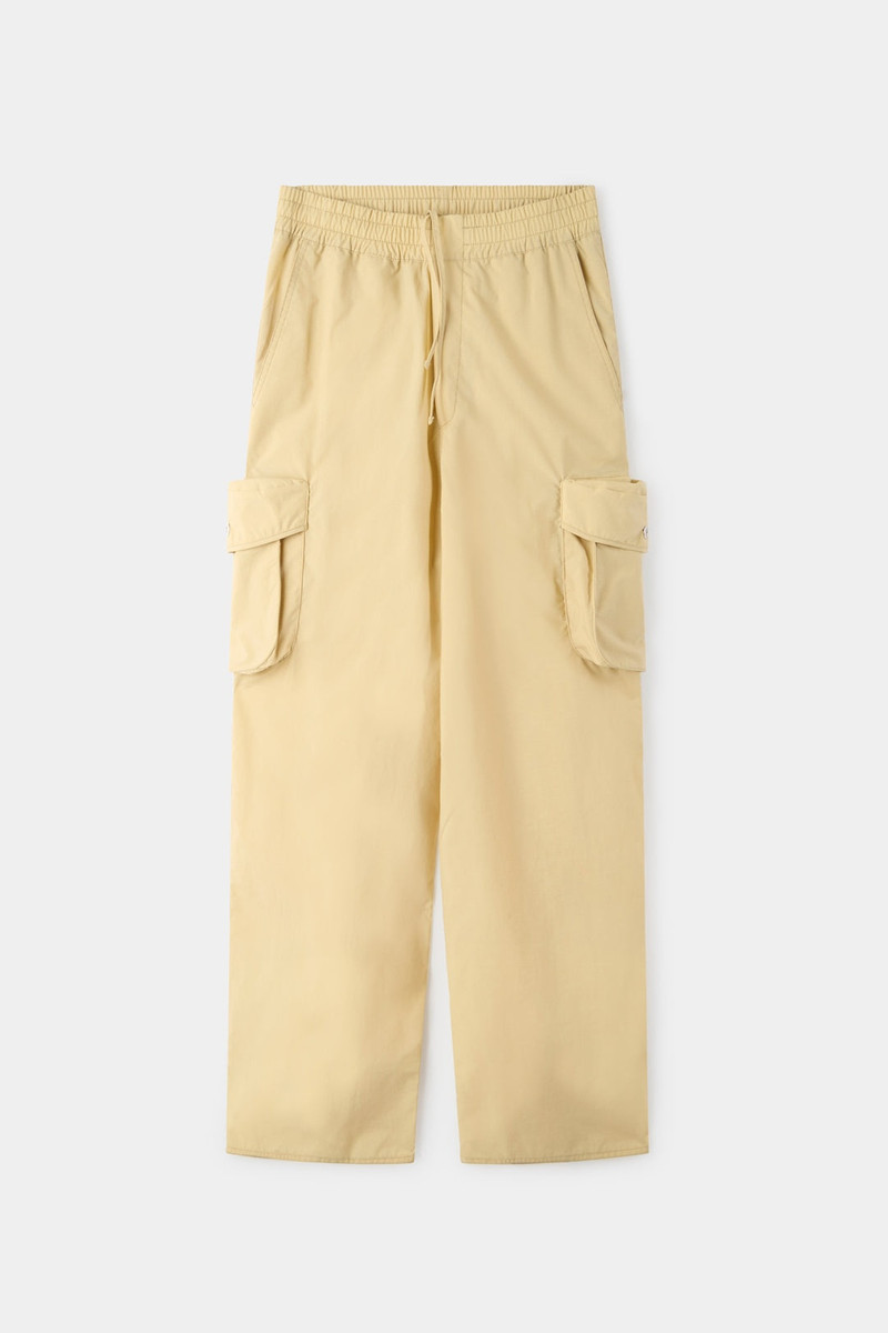 ELASTIC CARGO PANTS / beige 1
