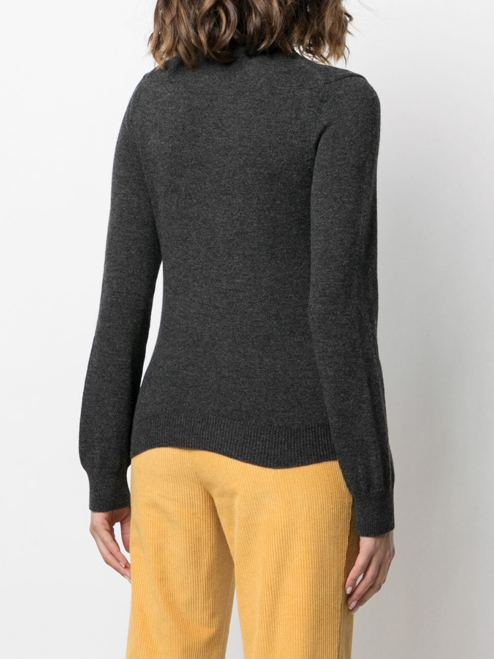 V-neck overlapping heart top - 4