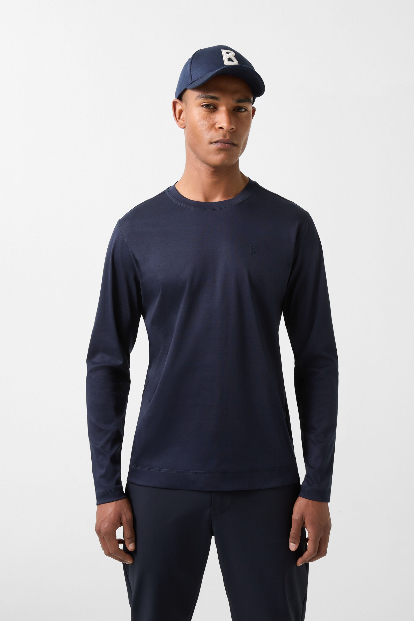 Finlay longsleeve in Navy blue - 2