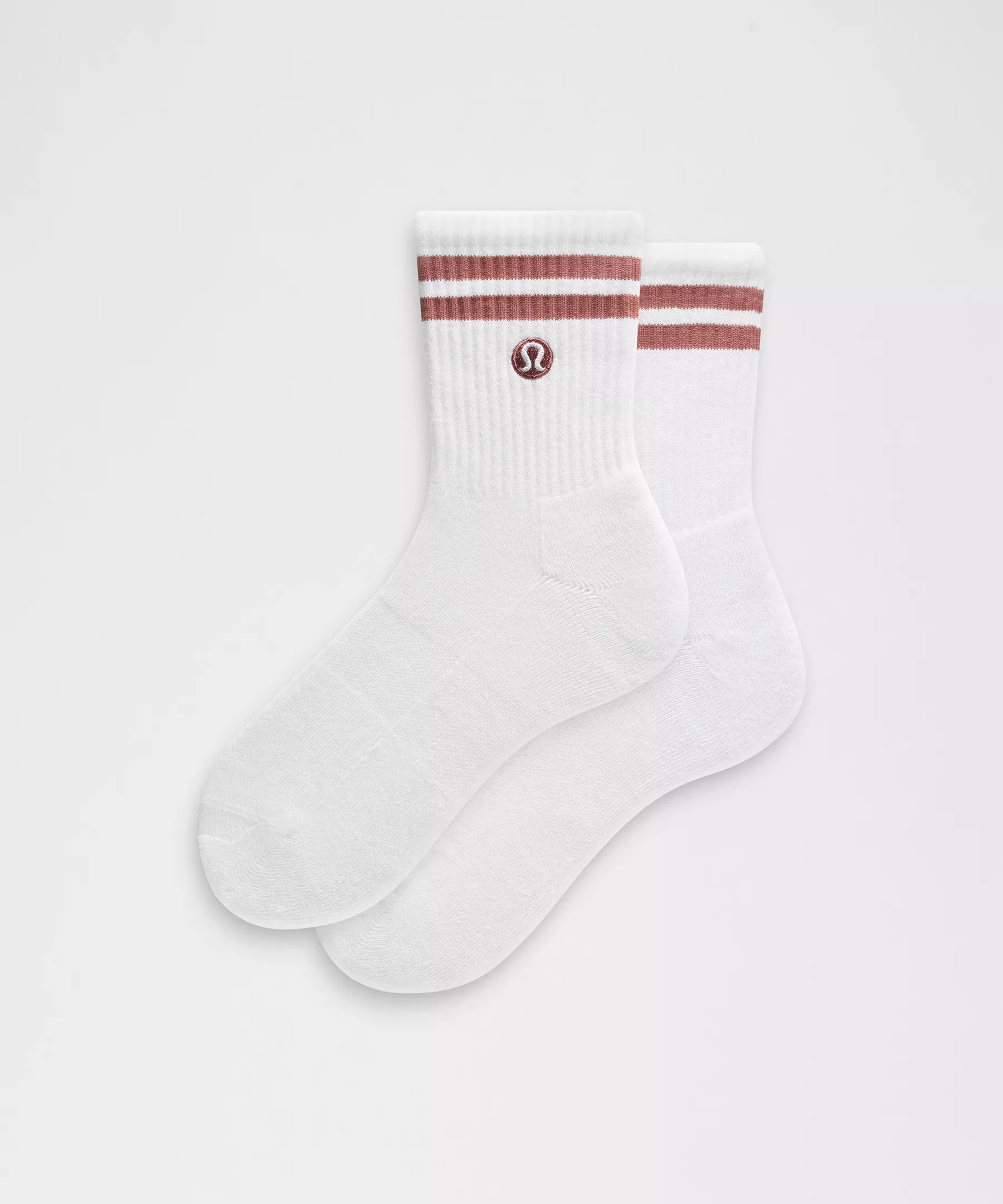 Unisex Daily Essential Quarter Socks *Stripe - 1