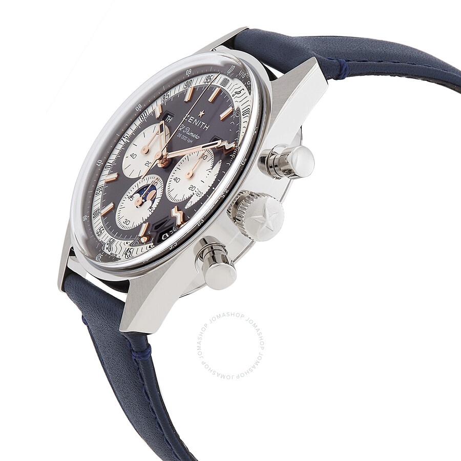 Zenith Chronomaster Original Triple Calendar Automatic Slate Grey Dial Men's Watch 03.3400.3610/39.C - 2