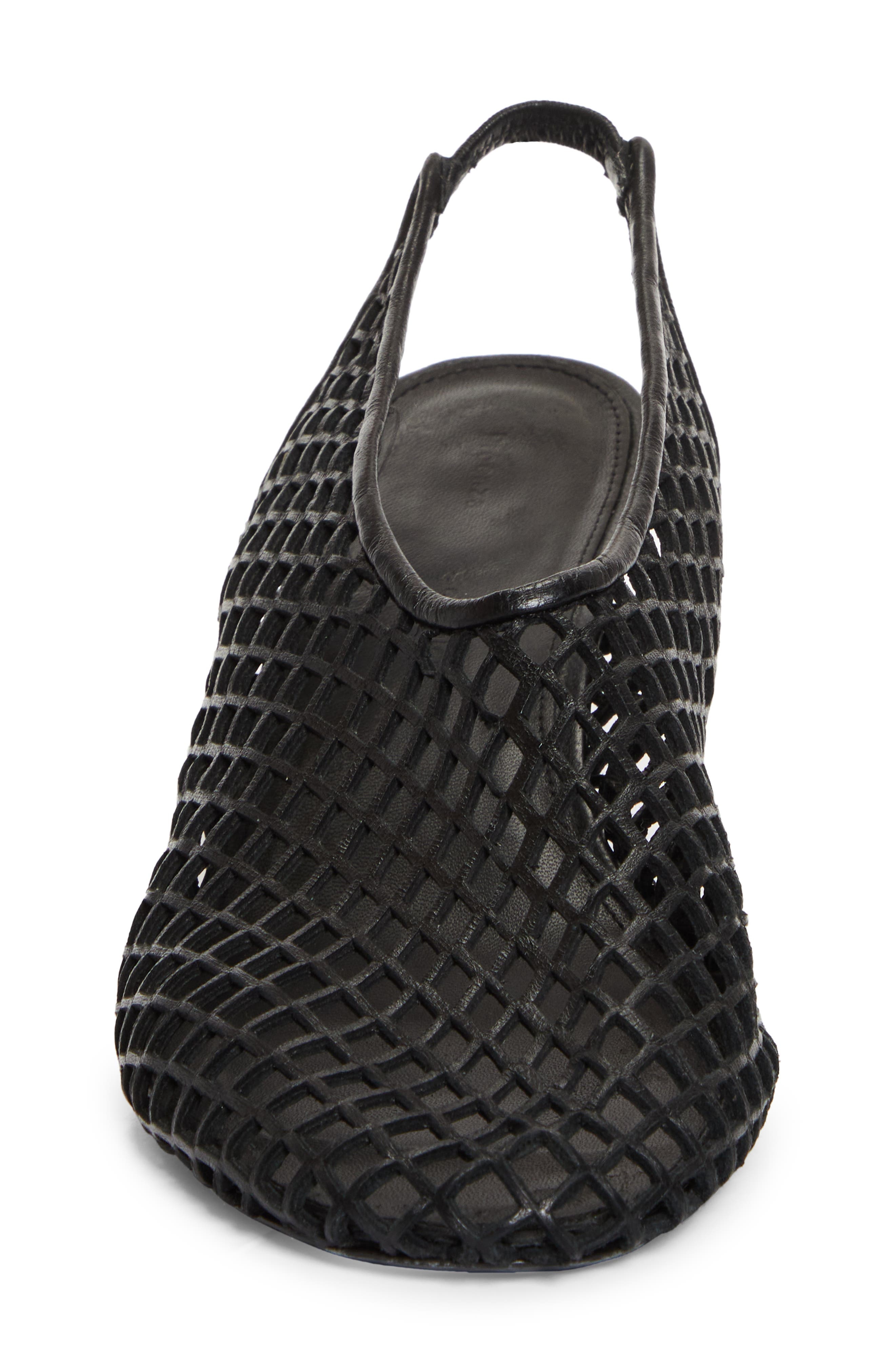 Proenza Schouler Tee Perforated Slingback Pump in 001 Black at Nordstrom - 4