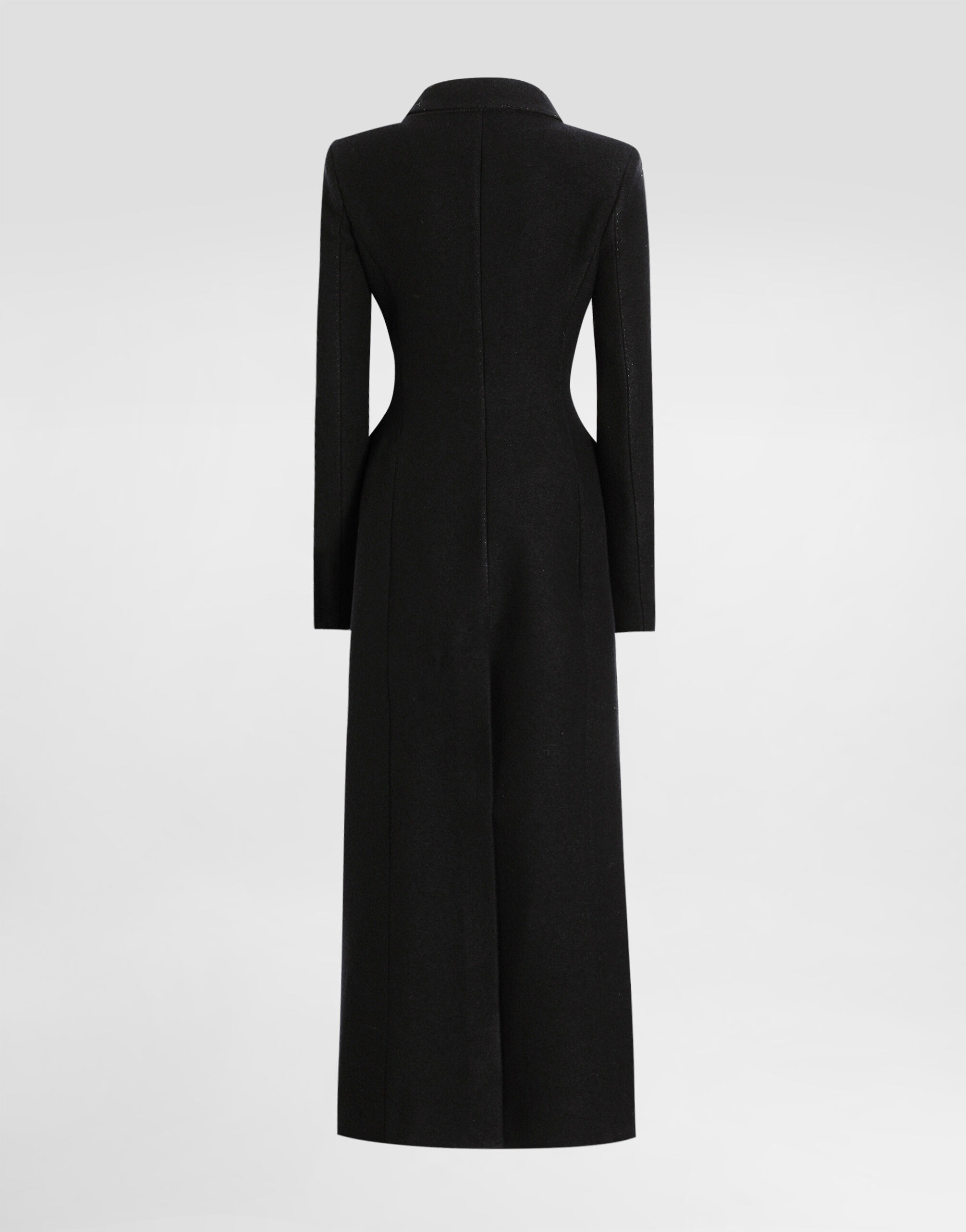 Double-breastedwool coat - 7