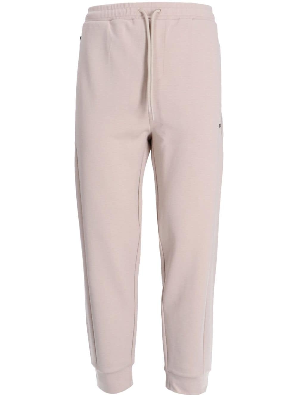 logo-print track pants - 1