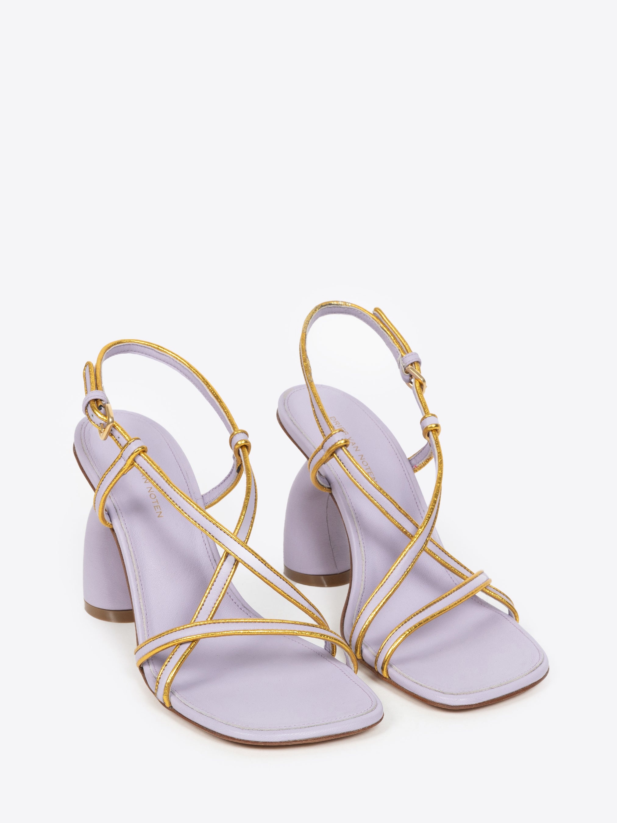 GOLD TRIMMED SANDALS - 3