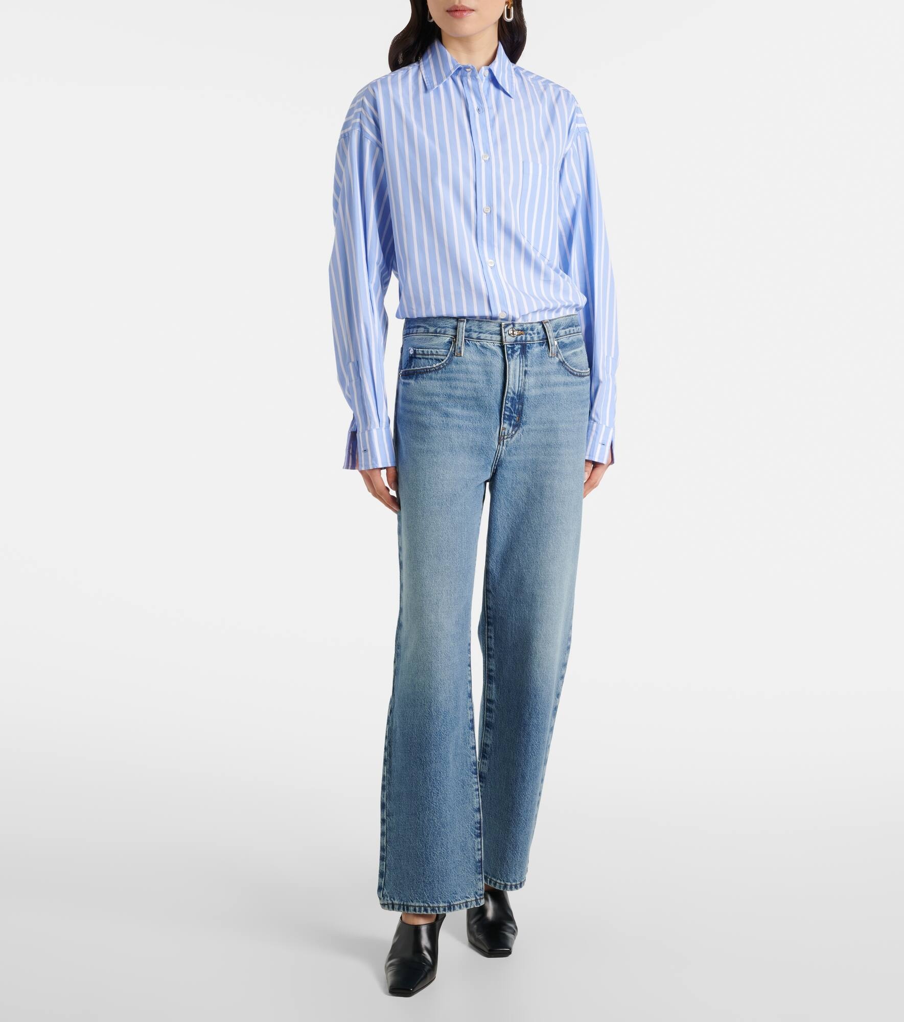 Le Jane cropped straight jeans - 7