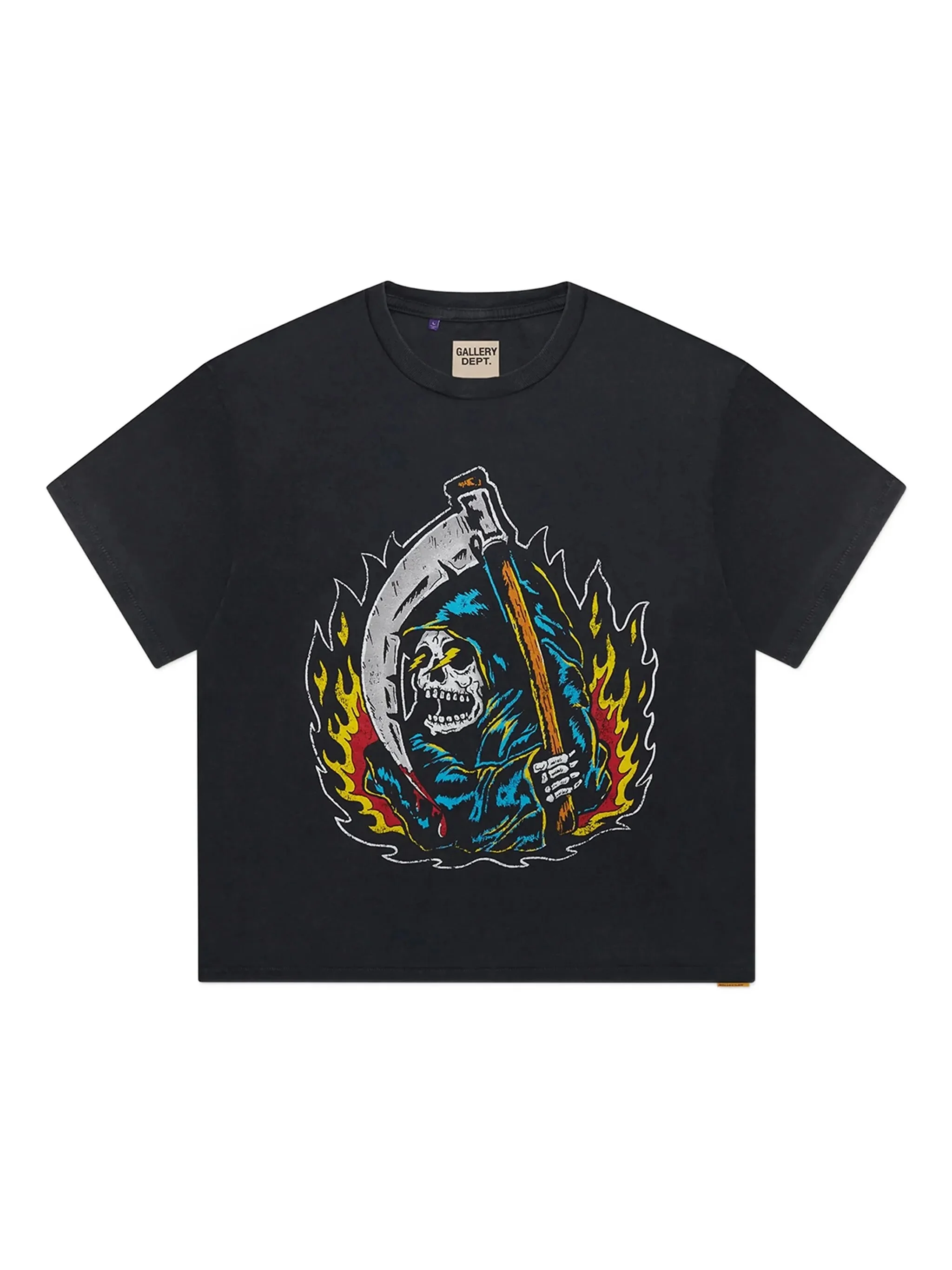 Gallery Dept. Reaper Graphic-print Cotton T-shirt - 1