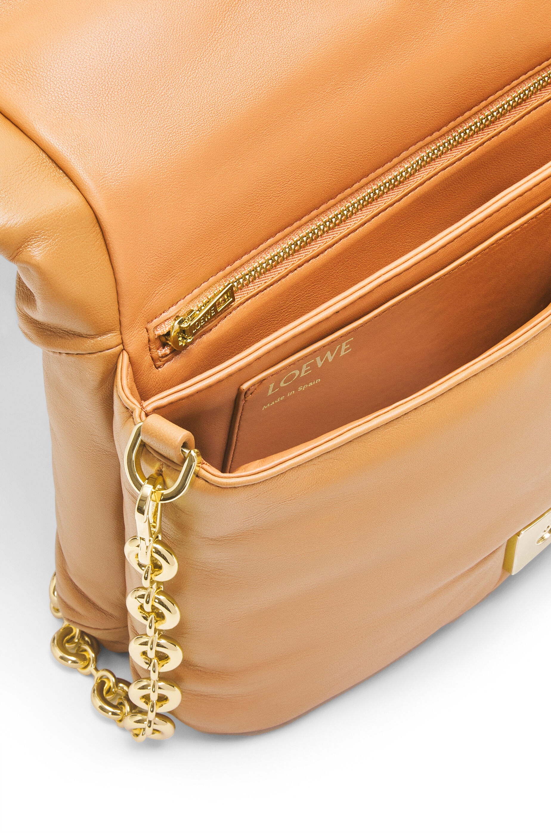 Puffer Goya bag in shiny nappa lambskin - 7