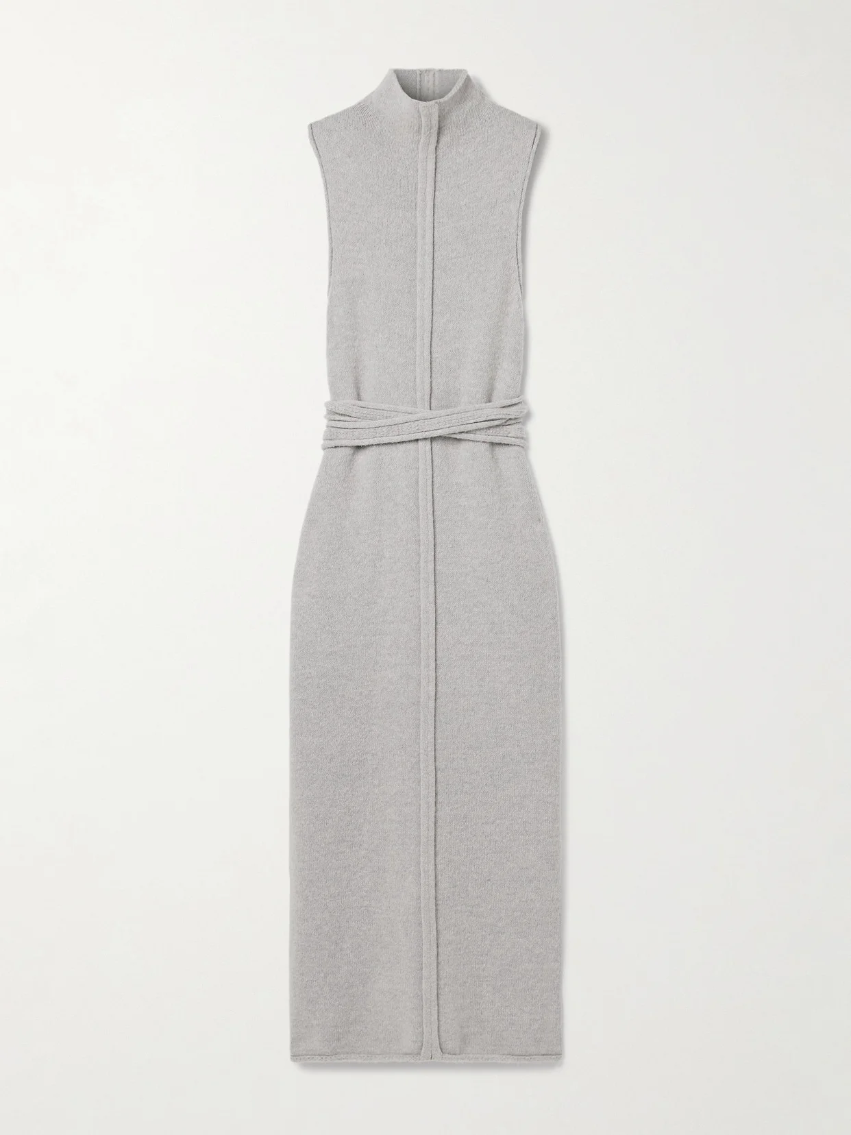 Zola Belted Knitted Midi Dress - 1