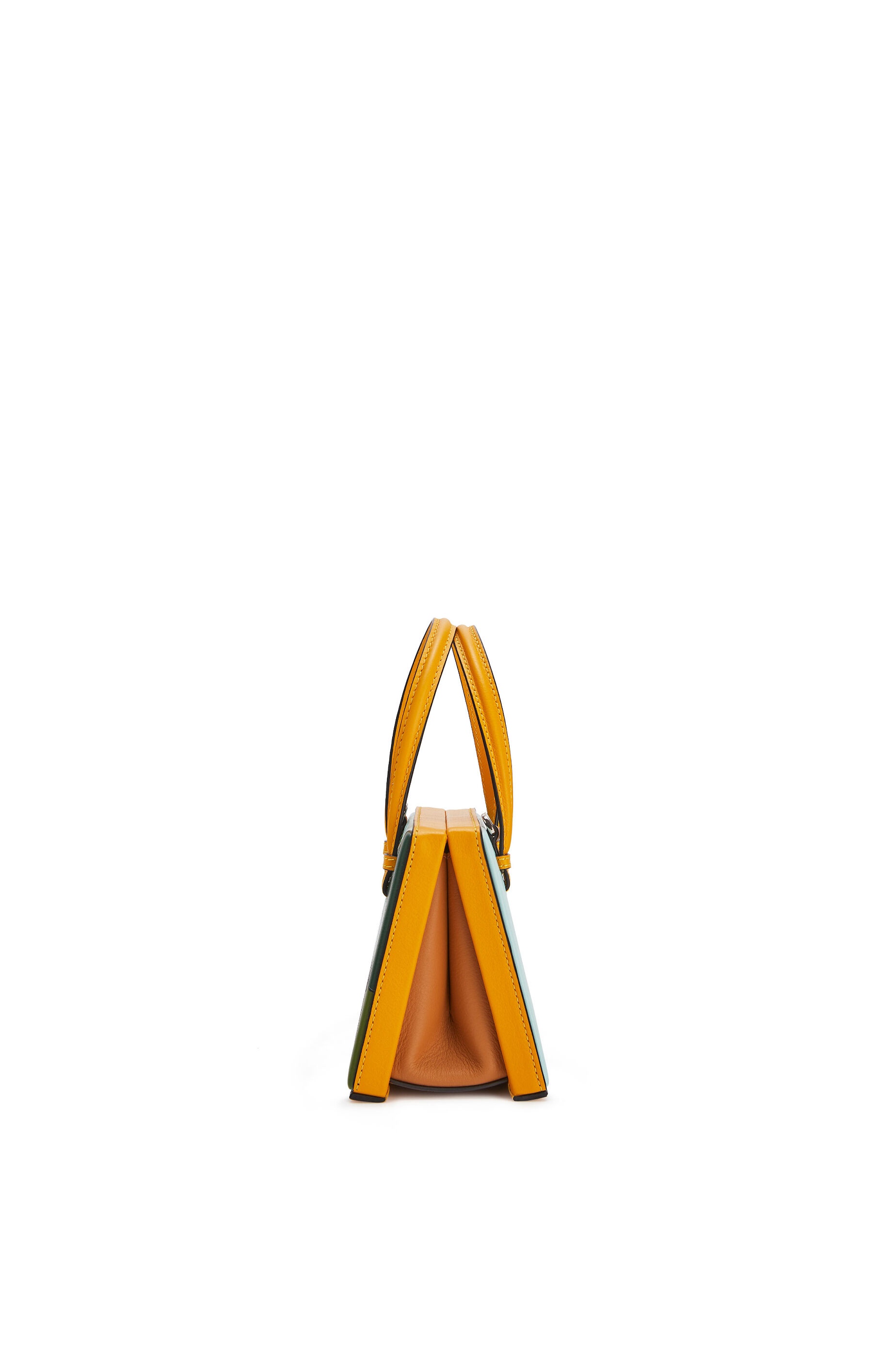 Small Easter Island Postal bag in classic calfskin - 4