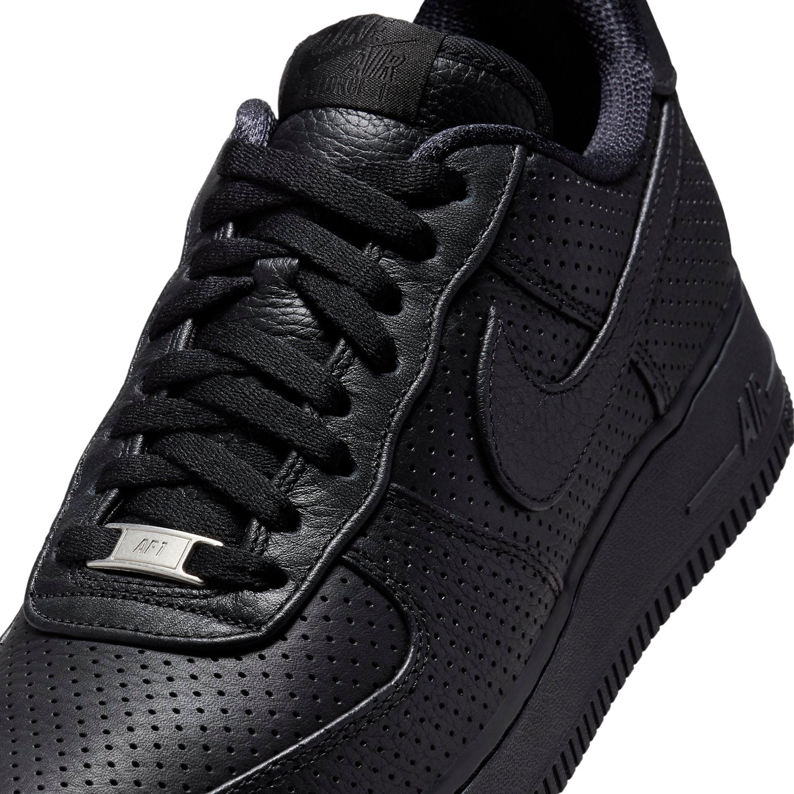 Nike Air Force 1 Low SP 'Triple Black Perforated' HF8189-001 - 7