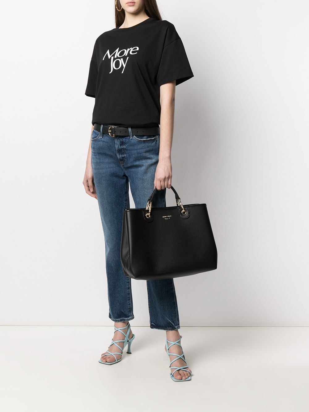logo-print tote bag - 2