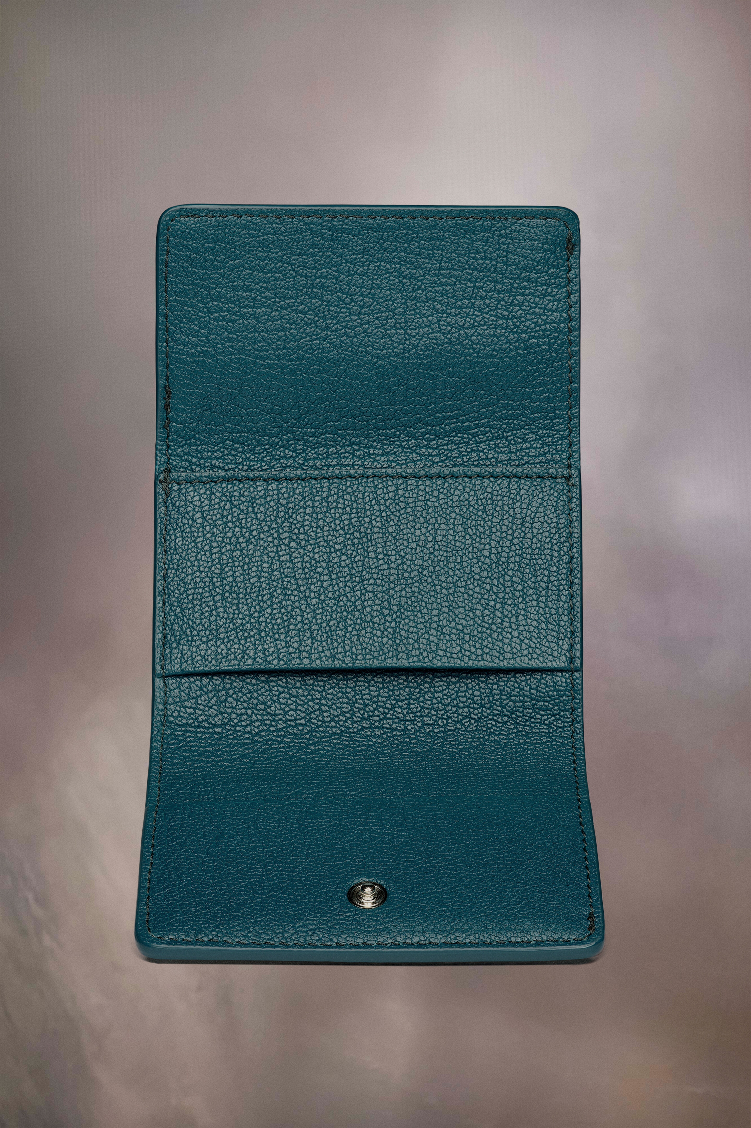 Leather flap wallet - 3