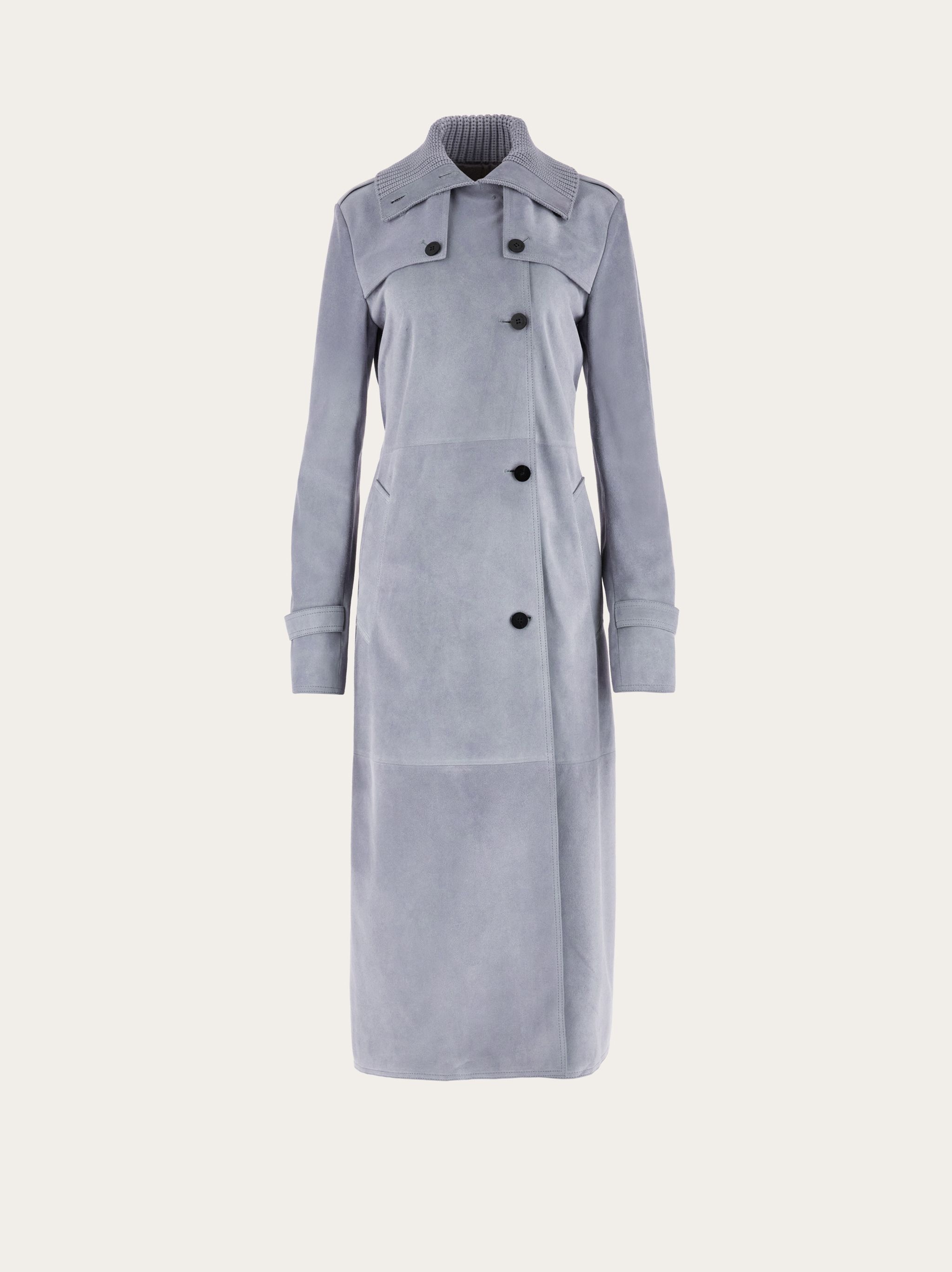 Suede trench - 1