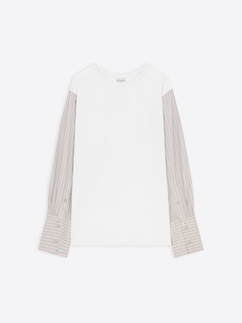 CONTRAST SLEEVES TEE - 1