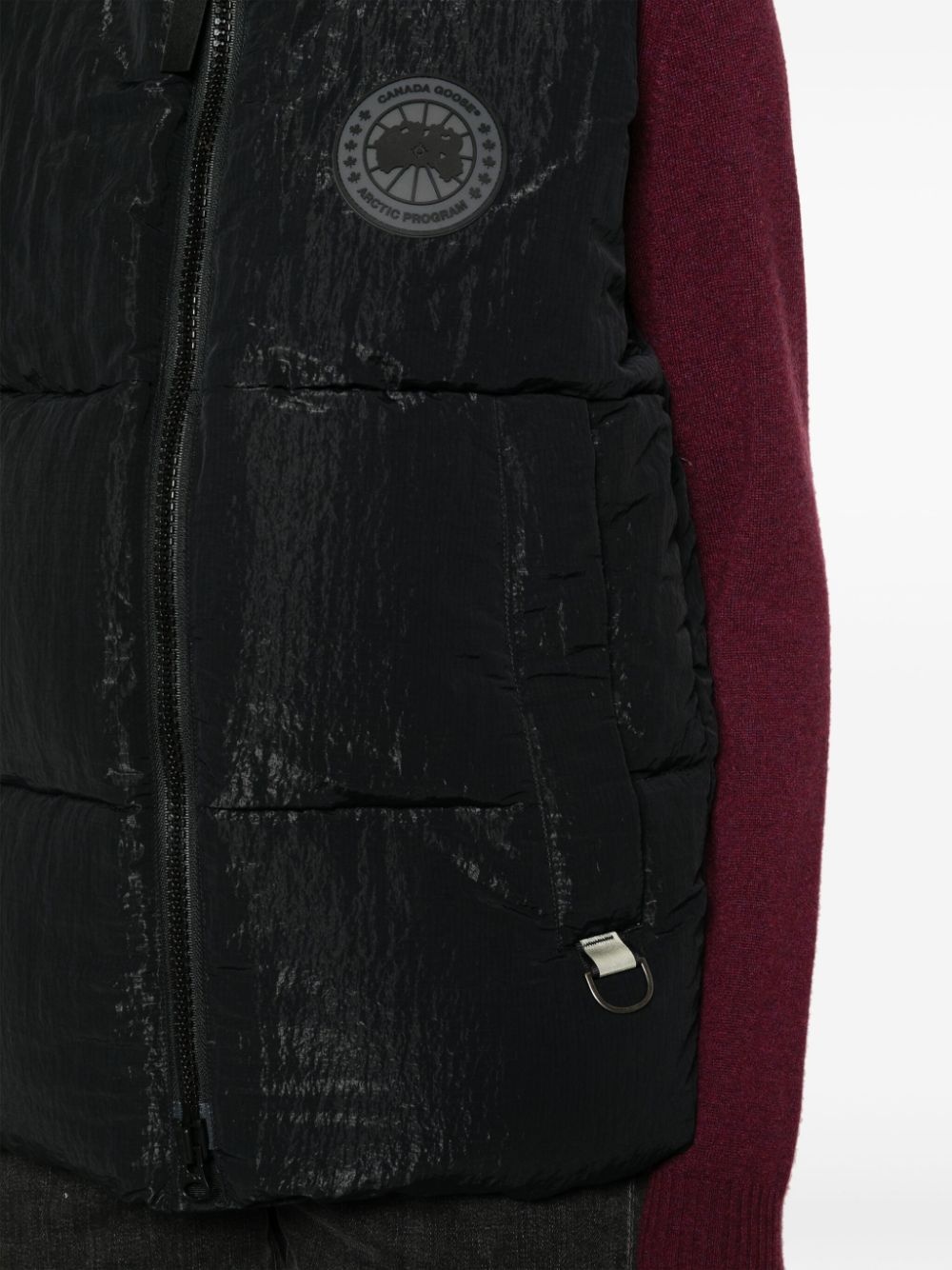 Everett logo-patch gilet - 5